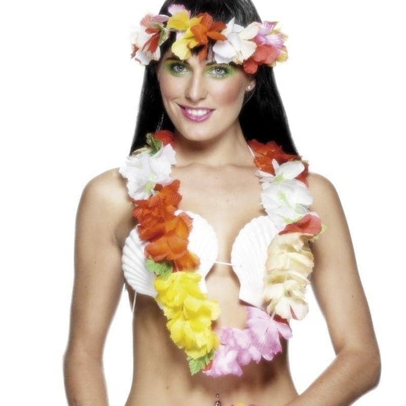 Hawaiian Set Deluxe Adult Multi_1