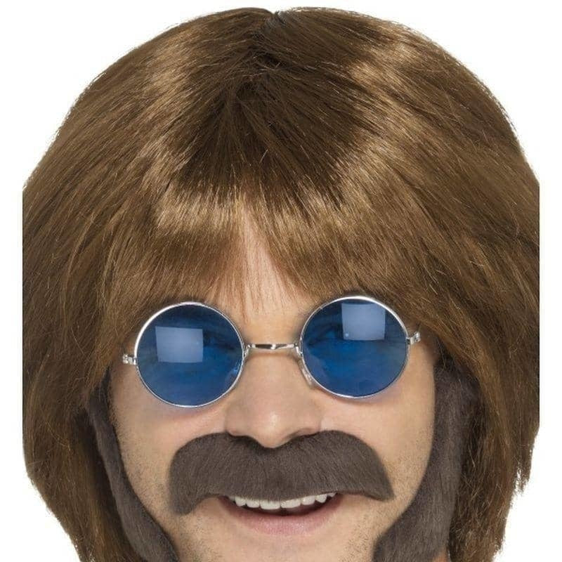 Hippie Disguise Set Adult Brown_1