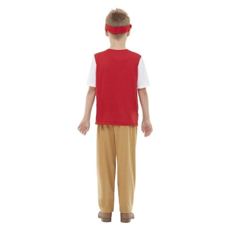 Horrible Histories Pirate Crew Costume Child Red_2