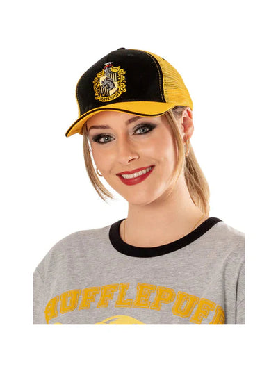 Hufflepuff Harry Potter Trucker Hat Adult_1