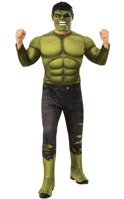 Hulk Mens Muscle Padded Costume_1