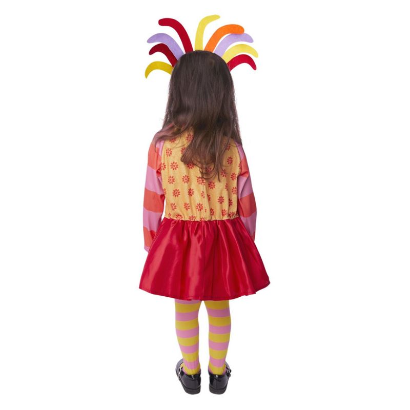 In The Night Garden Upsy Daisy Costume Child Orange Pink Red White_2