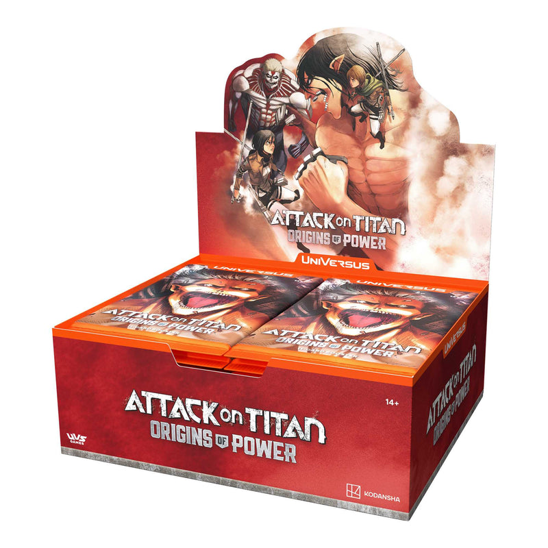 Attack on Titan: Origins of Power Booster Display