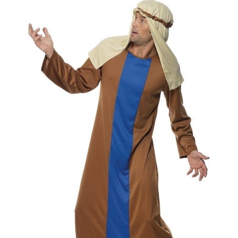 Joseph Costume Adult Brown Blue_3