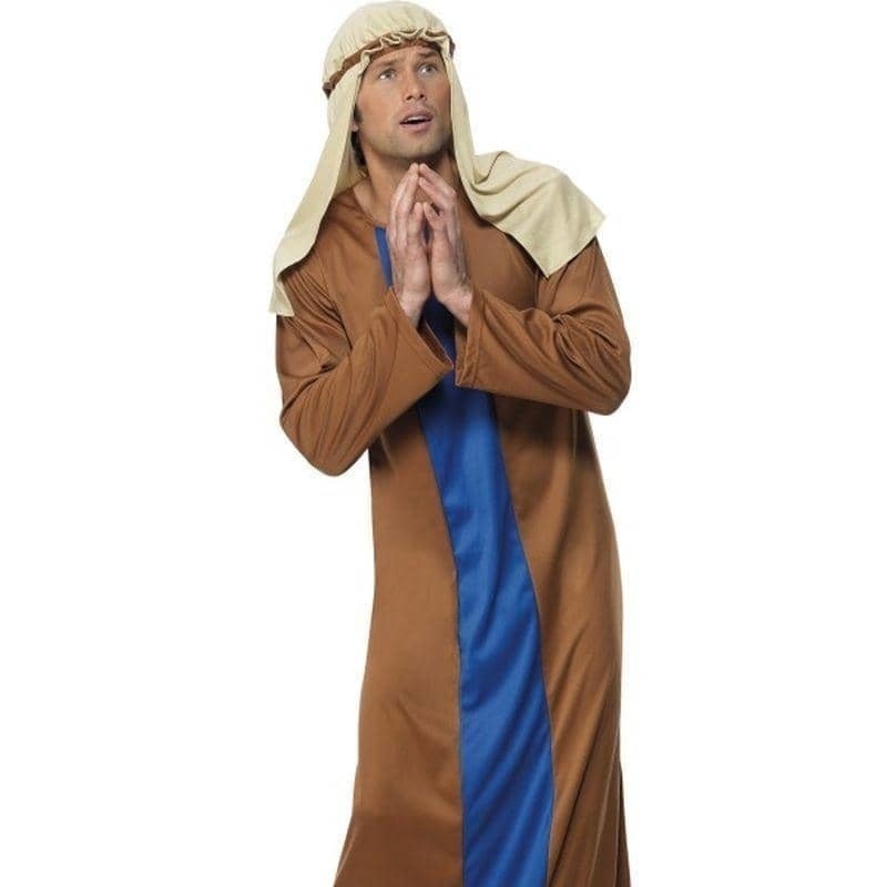 Joseph Costume Adult Brown Blue_1