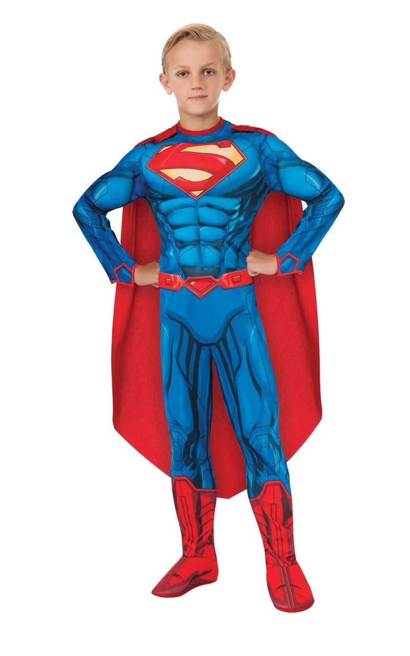 Justice League Deluxe Superman Boys Costume_2