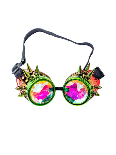 Kaleidoscope Goggles Green Red Lens_1