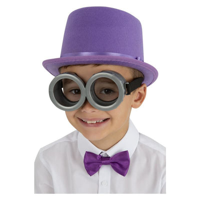 Kids Grey Goggles Clear Lense Child_1