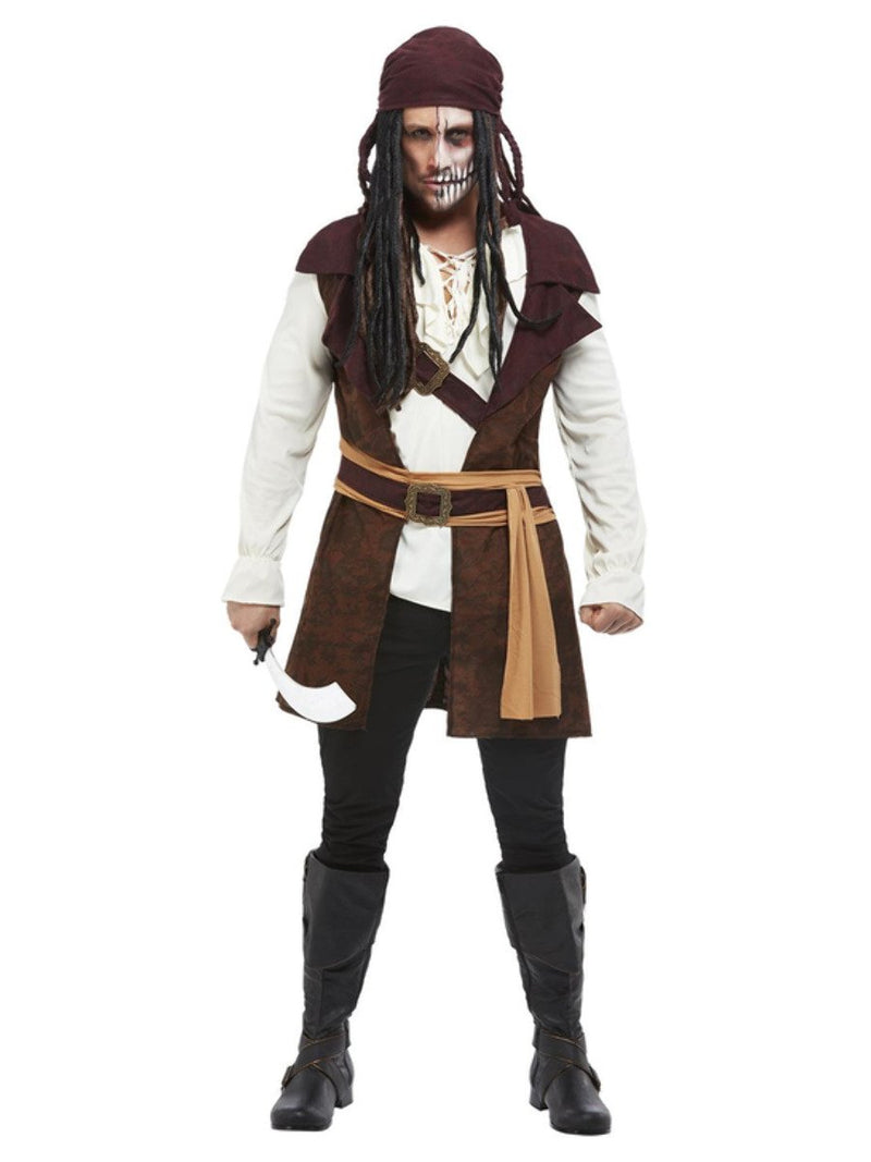 Dark Spirit Pirate Costume Mens