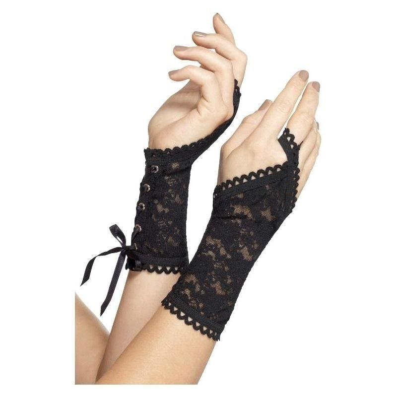 Size Chart Lace Glovettes Adult Black