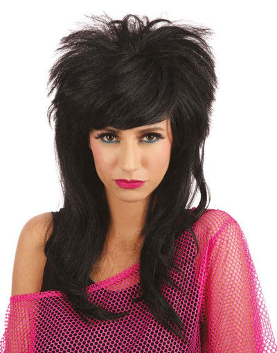 Ladies Wig Long Black_1