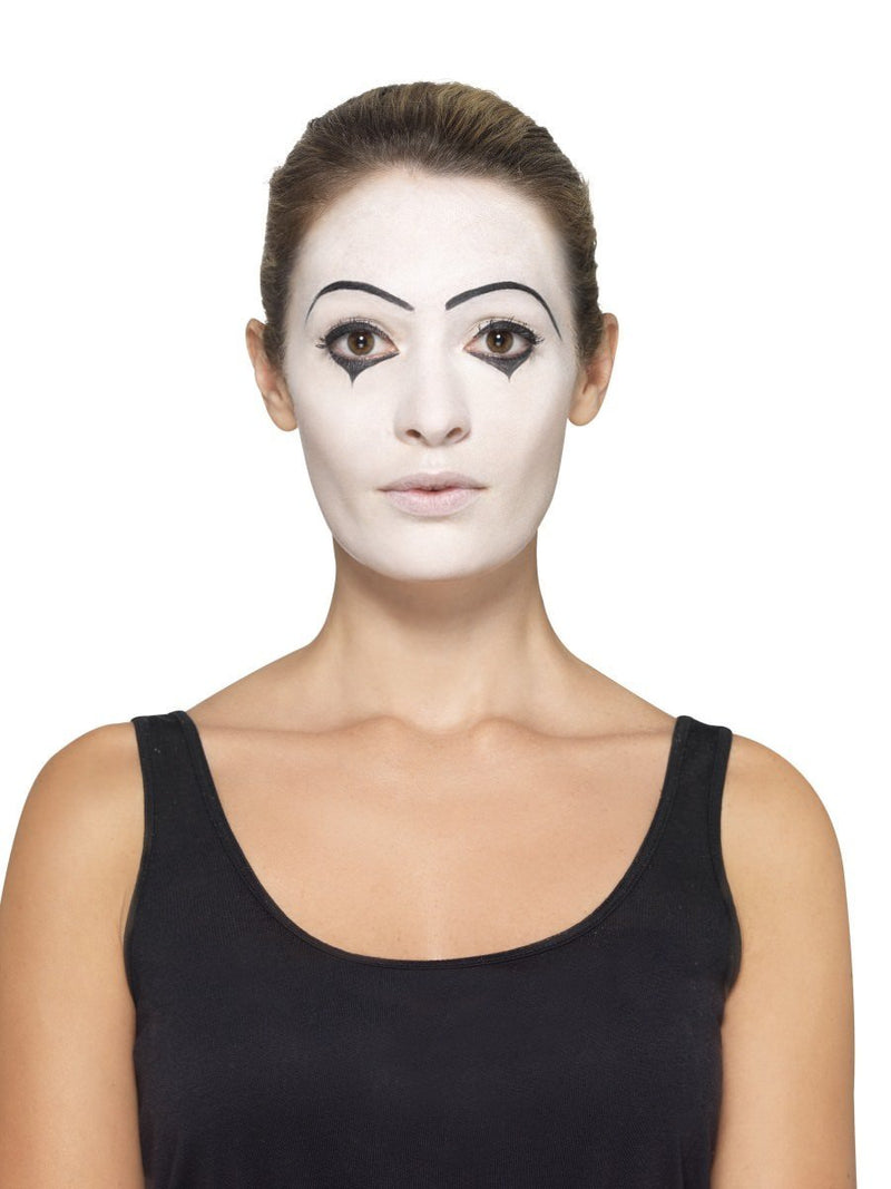 Lady Mime Artist Costume Adult Black_6