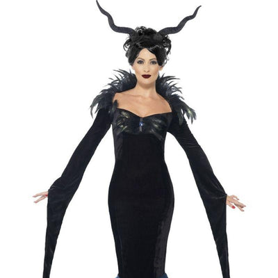 Lady Raven Costume Adult Black_1