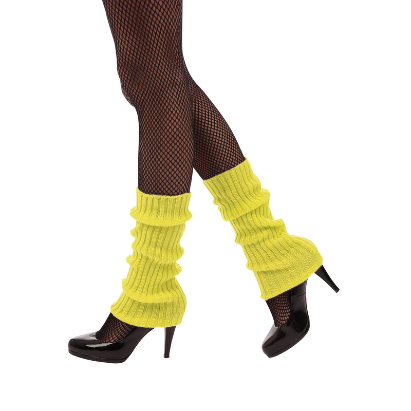 Leg Warmer Neon Yellow_1