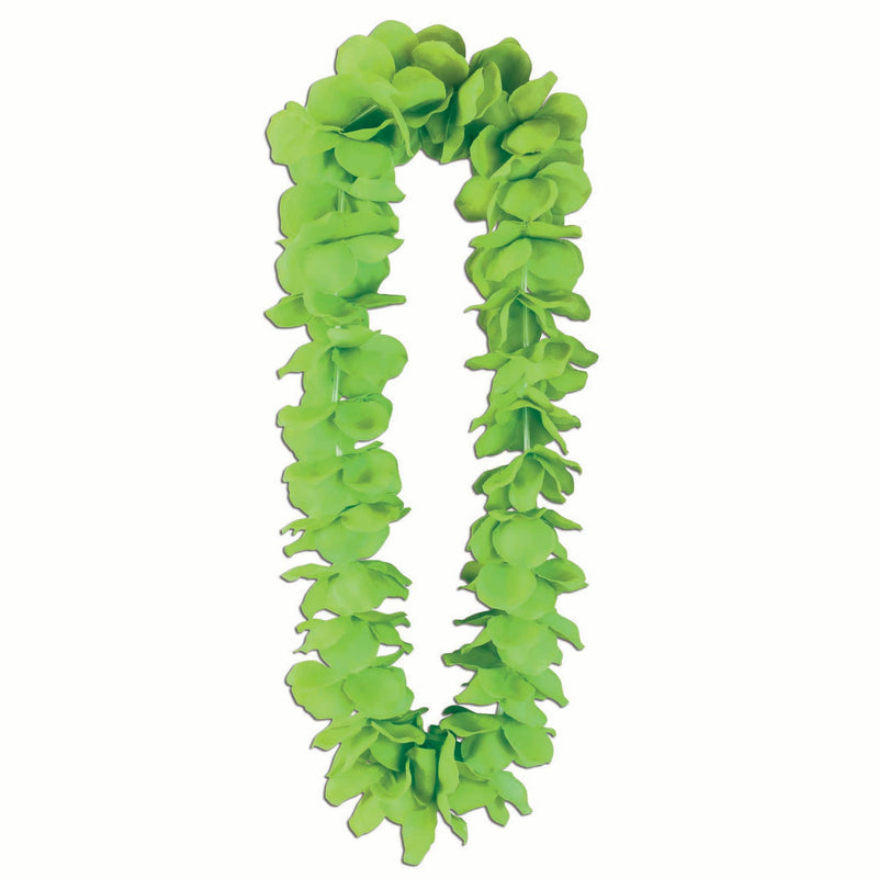 Lei Fluorescent Green Large Petals_1