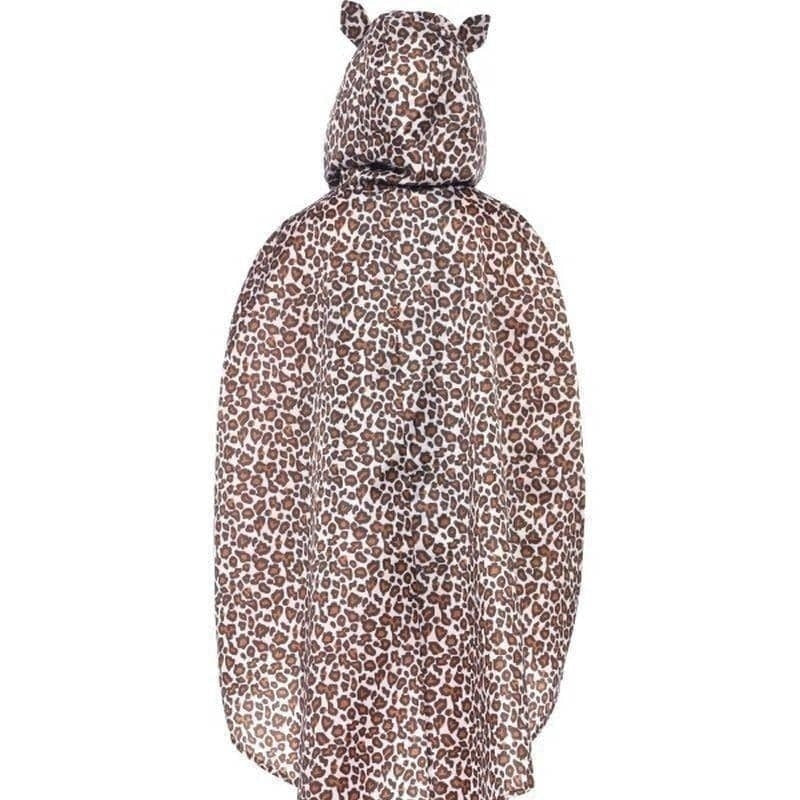 Leopard Party Poncho Adult_3