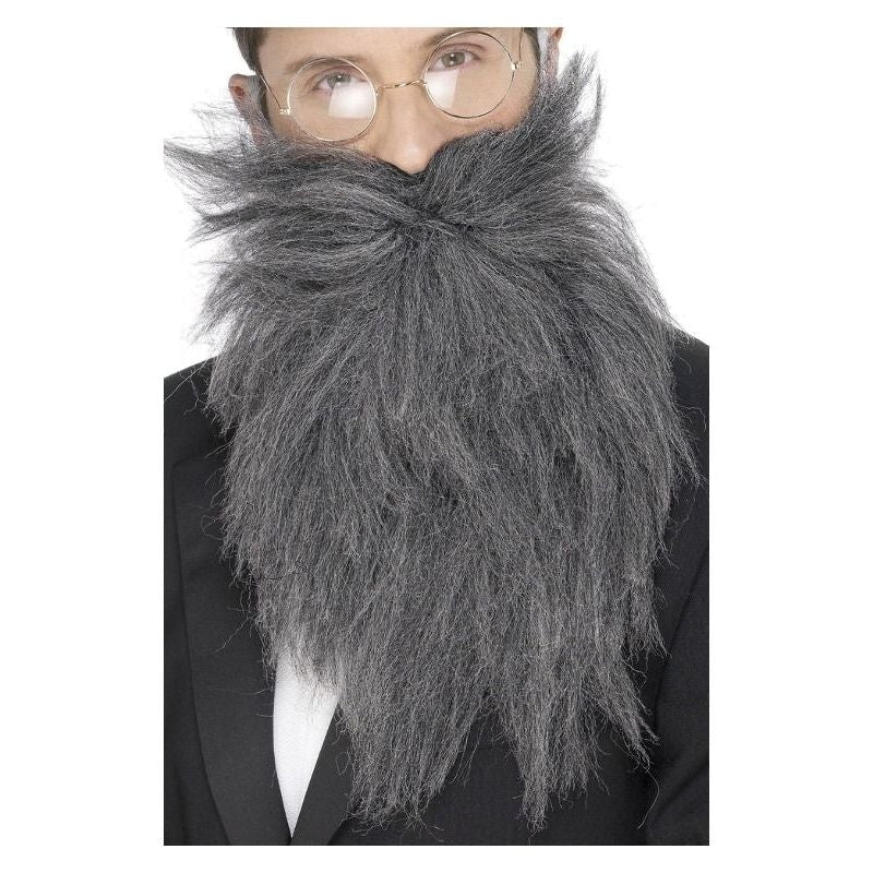 Size Chart Long Beard & Tash Adult Grey