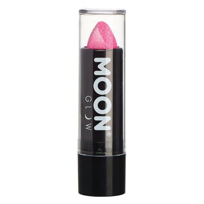 Moon Glow - Neon UV Glitter Lipstick Hot Pink 1