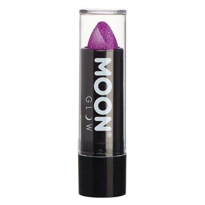 Moon Glow - Neon UV Glitter Lipstick Purple 1