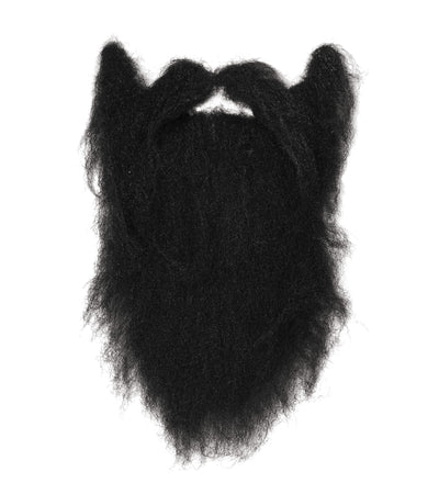 Mens Character Beard Black Large Moustaches and Beards Male Halloween Costume_1 MB082