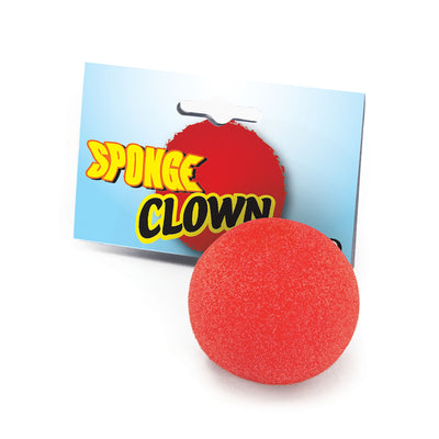 Nose Clown Red Sponge Miscellaneous Disguises Unisex Dozen_1 MD007