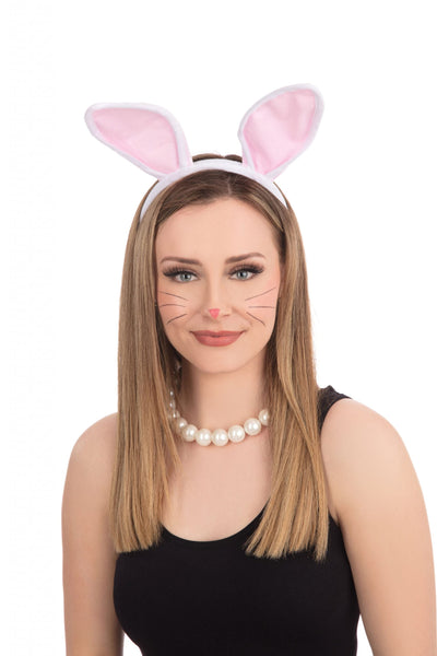 Womens Bunny Ears On Headband Adult Miscellaneous Disguises Female Halloween Costume_1 MD101
