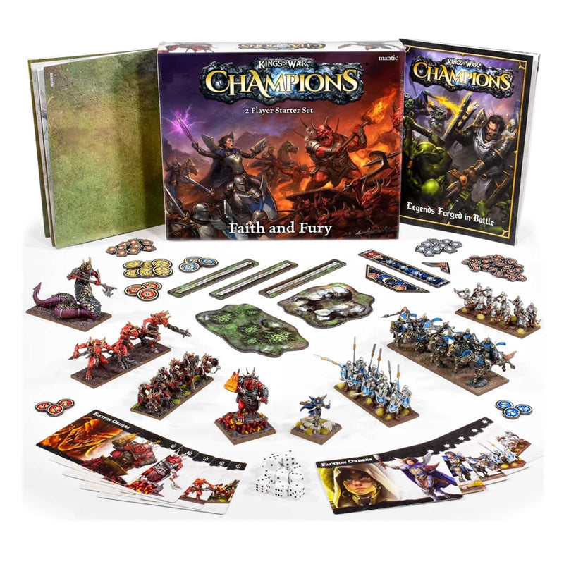 Kings of War: Champions - Faith & Fury 2-Player Set