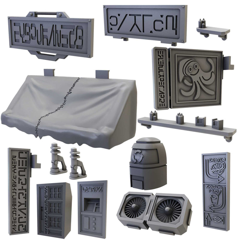 TerrainCrate: Battlezone Street Accessories