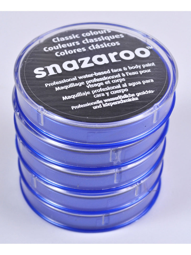 Snazaroo Black 18 Ml Tubs Make Up Unisex 18ml X 5 Pack