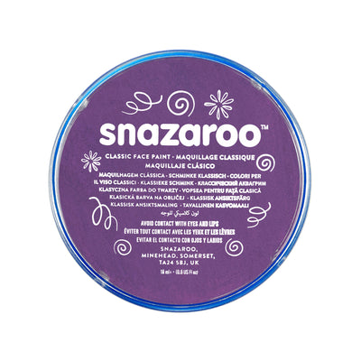 Snazaroo Purple 18 Ml Tubs Make Up Unisex 18ml X 5 Pack_1 MU070