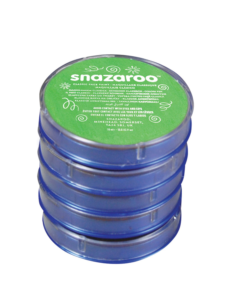 Snazaroo Lime Green 18ml Tub Make Up Unisex 18 Ml