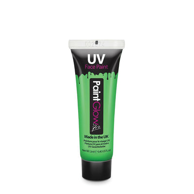 UV Neon Face + Body Paint Green 10ml Make Up Unisex_1 MU250