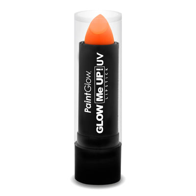 Womens UV Lipstick Neon Orange Make Up Female Halloween Costume_1 MU280