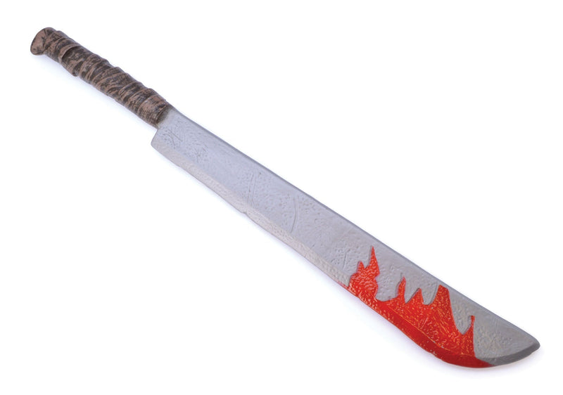 Machete Jumbo Blood Splatters Costume Accessories Unisex_1