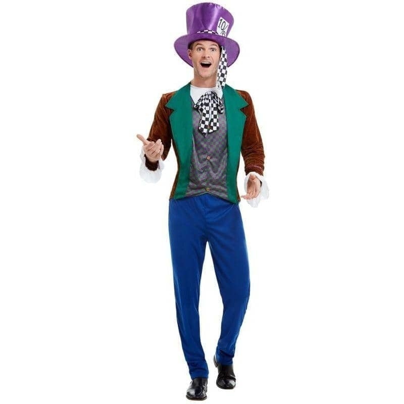 Mad Hatter Costume Adult Multi_1