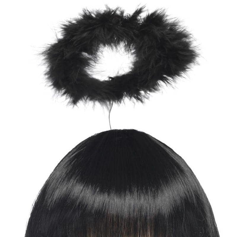 Marabou Angels Halo Adult Black_1