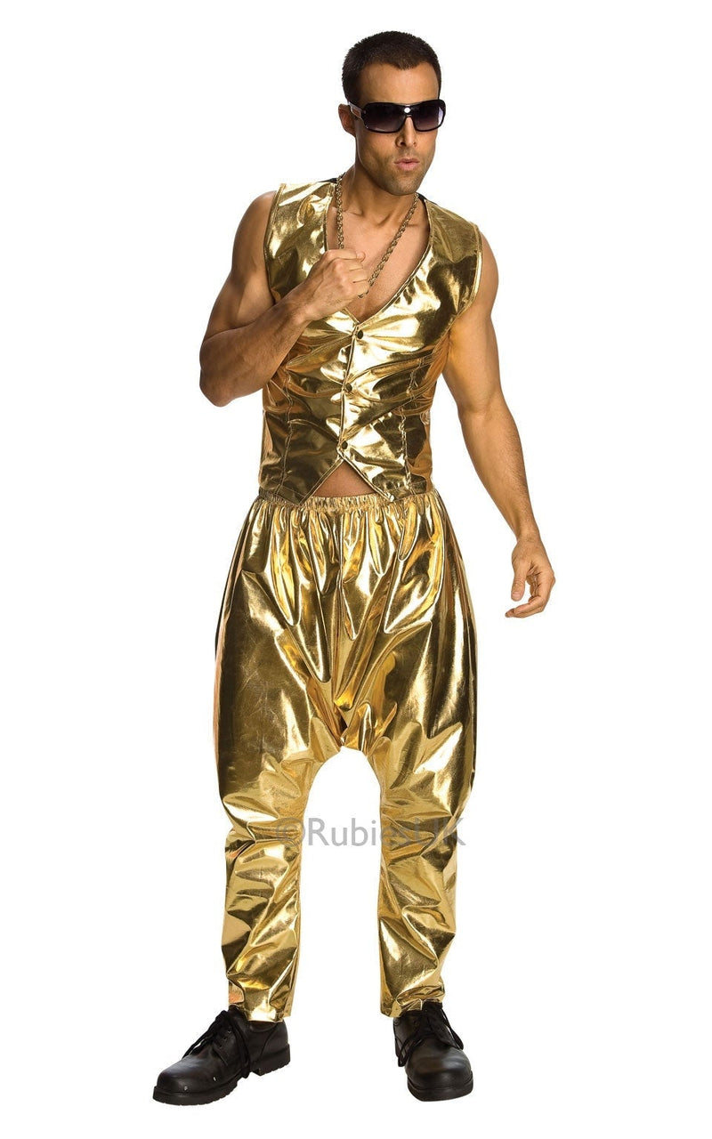 Mc Hammer Rapper Pants Gold_1