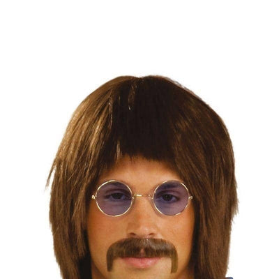 Mens 60s Singer Wigs Male Halloween Costume_1