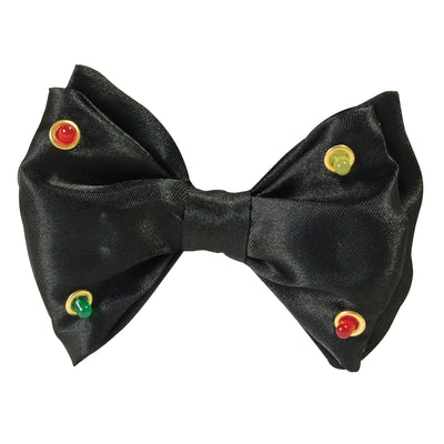 Mens Bow Tie Black Flashing General Jokes Male Halloween Costume_1