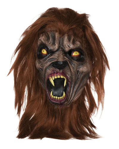 Mens Dark Beast Mask Rubber Masks Male Halloween Costume_1