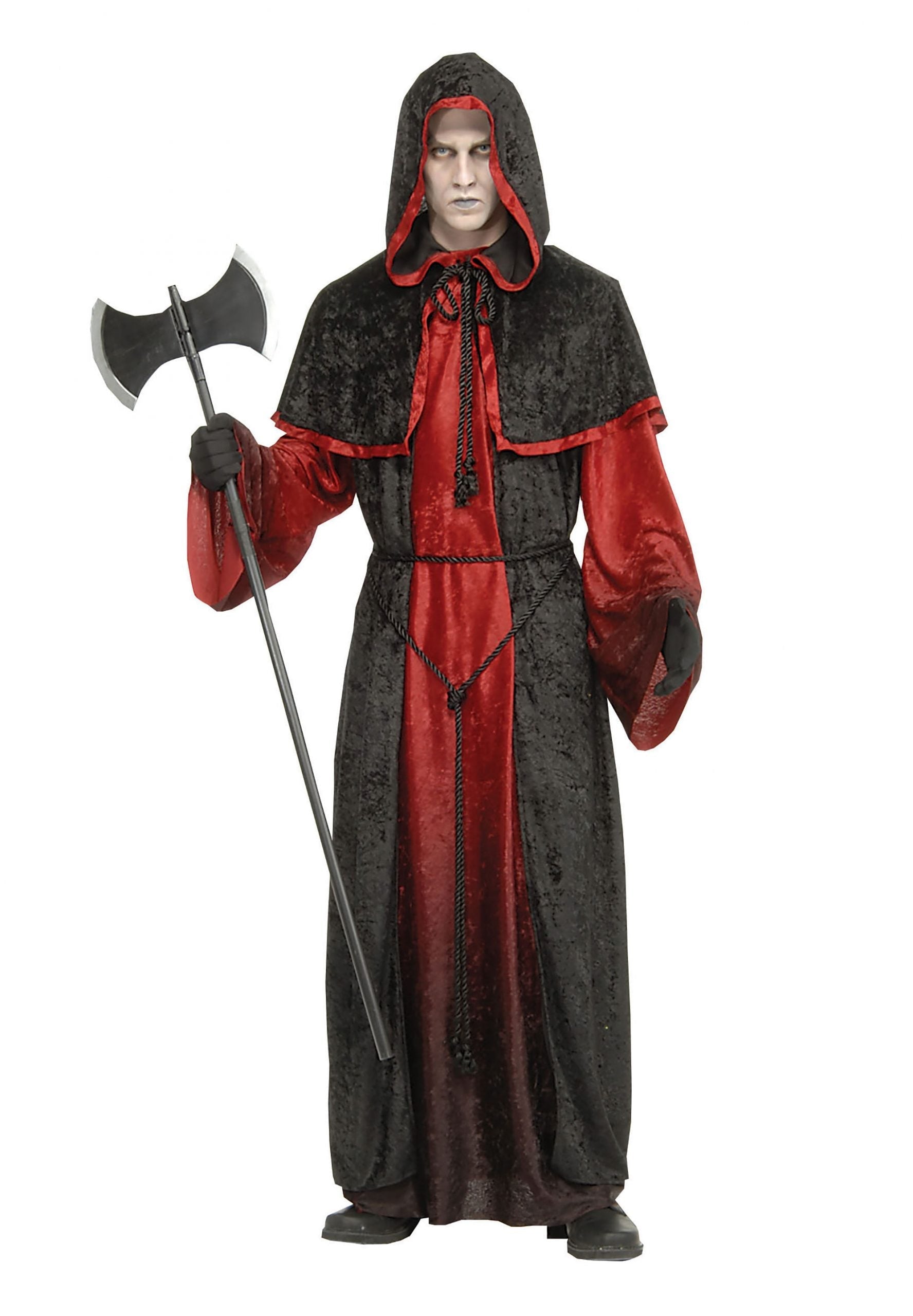Mens Demon Robe Adult Costume Male Halloween – Mad Distribution ...