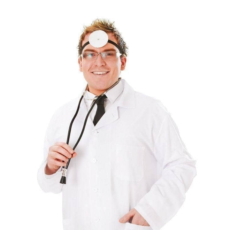 Mens Doctor Coat Adult Costume Male Halloween_2