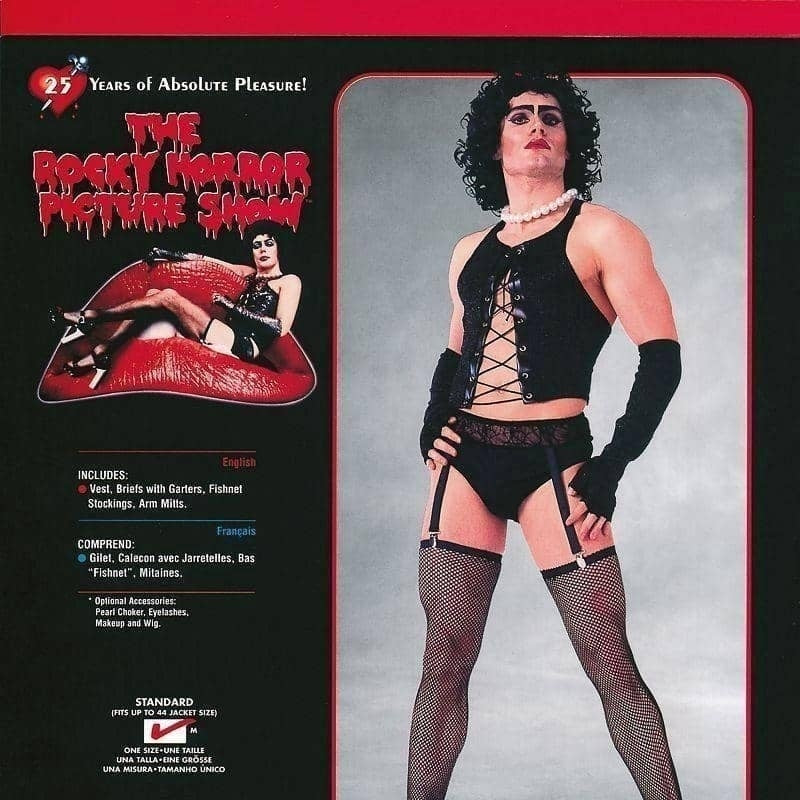 Size Chart Mens Frank N Furter Adult Costume Male Halloween