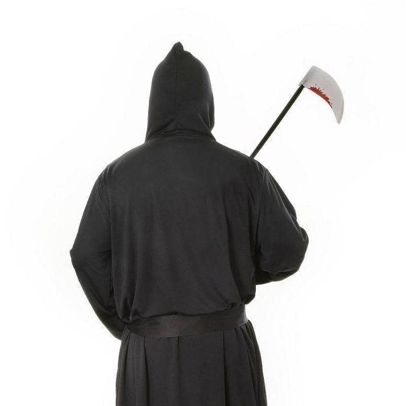 Mens Horror Robe Black Adult Costume Male Halloween_3