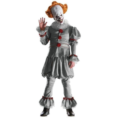 Mens Pennywise IT Clown Grand Heritage Costume_1