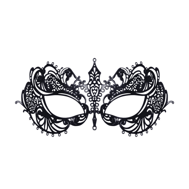 Metal Filigree Mask Blooming Flower_1