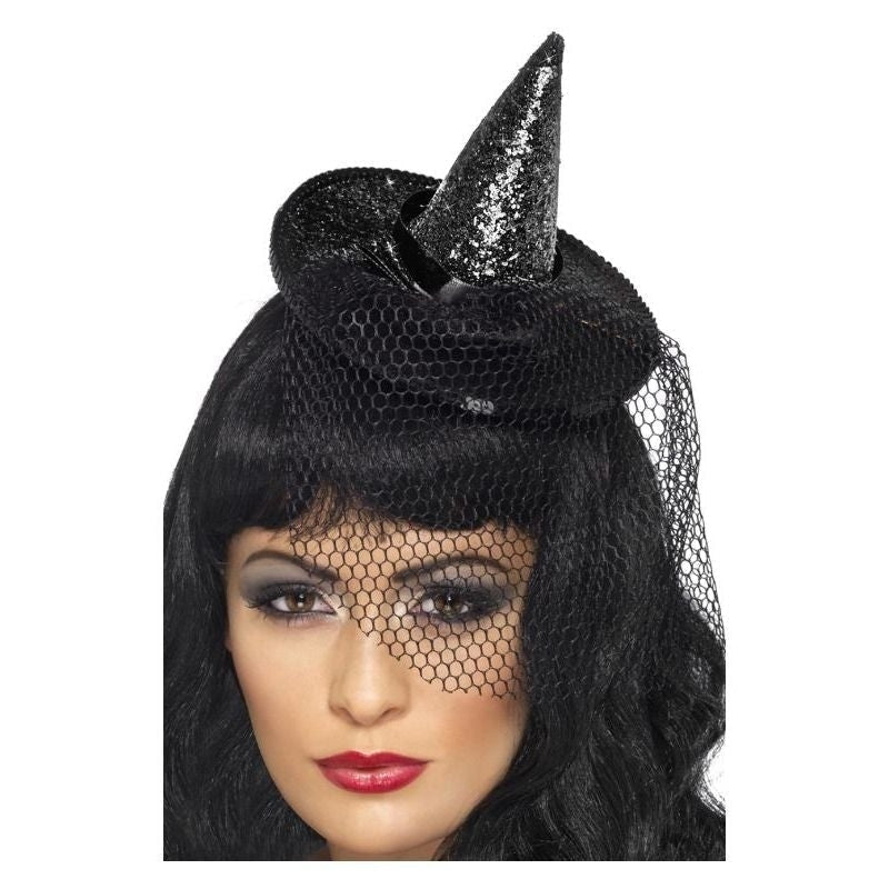 Size Chart Mini Witchs Hat Adult Black