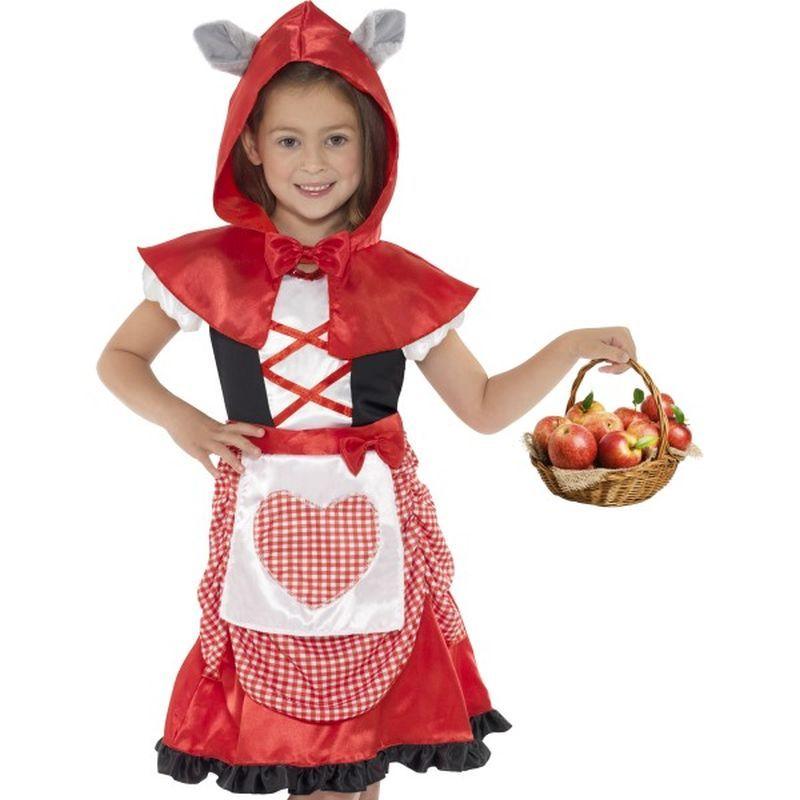 Miss Hood Costume Kids Red_1