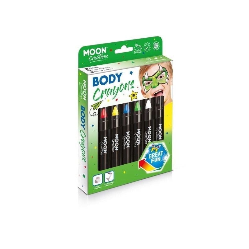 Size Chart Moon Creations Body Crayons Assorted C11623 Costume Make Up