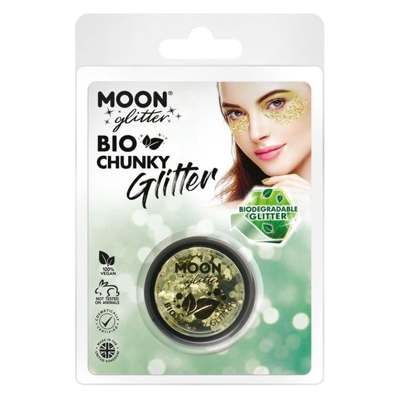 Moon Glitter Bio Chunky Clamshell, 3g Costume Make Up_2